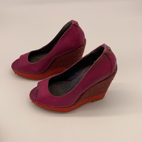 Callvin Klein Jeans High Wedge Shoe - Picture 3 of 9